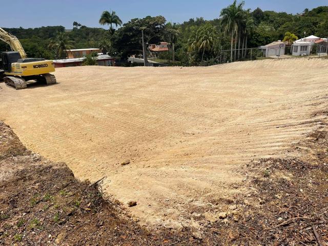 Excavation and heavy equipment job by J&J Digger in western Puerto Rico