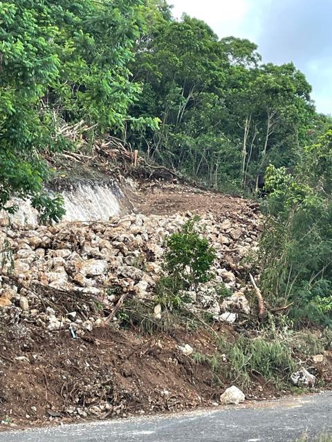 Excavation and heavy equipment job by J&J Digger in western Puerto Rico