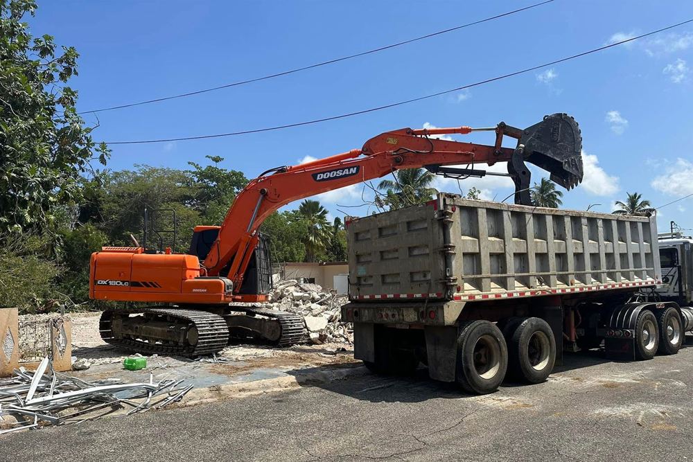 Debris Removal in Aguadilla, Puerto Rico